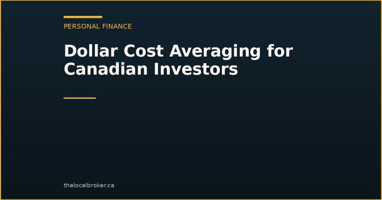 Dollar Cost Averaging for Canadian Investors